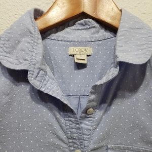 J.Crew short sleeve button shirt. Size small